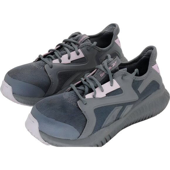 Reebok Work RB461 Flexagon 3.0 Safety Toe Gray Women's US 7 W - Picture 2 of 6